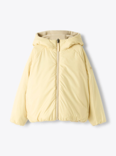 Reversible jacket in nylon and fleece - Желтый | Il Gufo