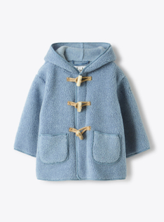 Montgomery in pile teddy - Blu | Il Gufo