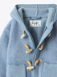 Montgomery in pile teddy - Blu | Il Gufo