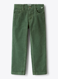 Cord 5-Taschen-Hose - Grün | Il Gufo
