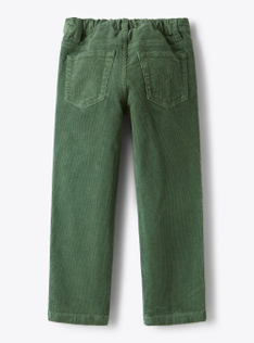 Cord 5-Taschen-Hose - Grün | Il Gufo