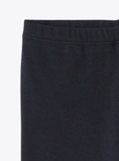Legging en molleton stretch - Bleu | Il Gufo