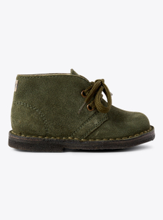 Suede desert boots - Green | Il Gufo