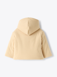 Veste matelassée écoresponsable en velours côtelé - Beige | Il Gufo