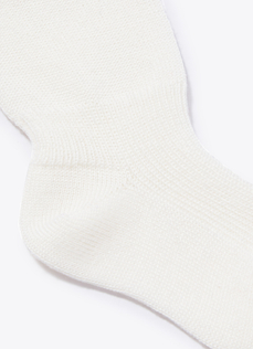 Calzini in misto cotone - Bianco | Il Gufo
