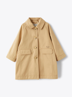 Trench in gabardina beige - Beige | Il Gufo