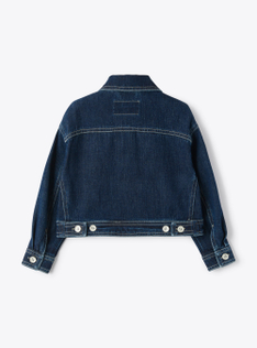 Giacca in denim blu - Blu | Il Gufo