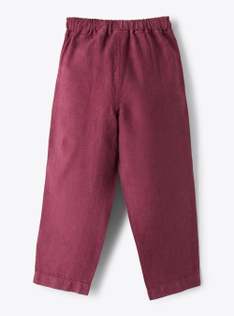 Linen pants with drawstring | Il Gufo