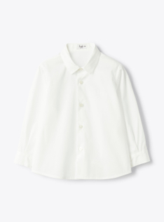 Popeline shirt - White | Il Gufo