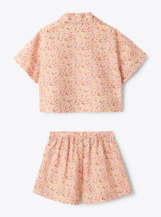 Ensemble en Liberty Fabric - Orange | Il Gufo