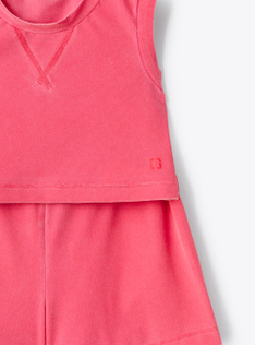Completo in Sensitive® Fabrics - Fucsia | Il Gufo