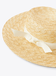 Raffia hat - White | Il Gufo