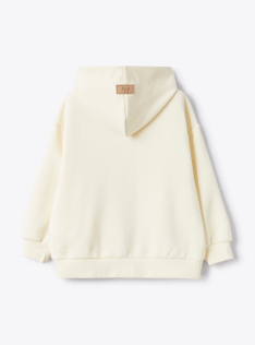 Hooded sweatshirt - White | Il Gufo