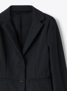 Blazer regular fit in Sensitive® Fabrics - Blu | Il Gufo