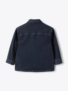 Giacca camicia in denim - Blu | Il Gufo