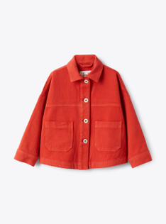 Denim jacket - Red | Il Gufo