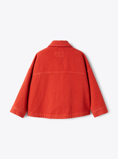 Denim jacket - Red | Il Gufo