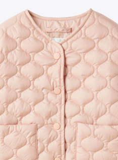 Quilted nylon jacket - Pink | Il Gufo