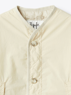 Re-tech nylon jacket - Beige | Il Gufo