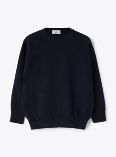 Pullover aus Bio-Baumwolle - Blau | Il Gufo