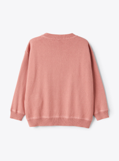 Pullover aus Bio-Baumwolle - Rose | Il Gufo