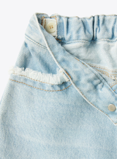 Denim bermuda shorts - Blue | Il Gufo
