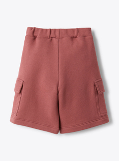 Bermuda aus Baumwoll-Fleece - Rose | Il Gufo