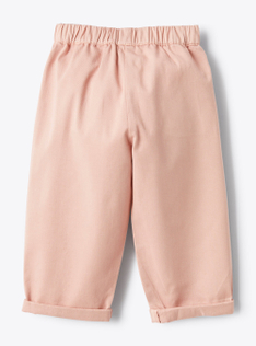 Trousers in gabardine - Pink | Il Gufo