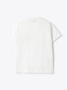 Printed jersey t-shirt - White | Il Gufo