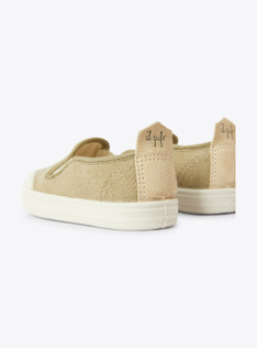 Canvas slip-on sneakers - Green | Il Gufo