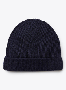 Berretto in cashmere - Blu | Il Gufo