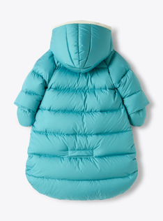 Sleeping bag in microfiber nylon - Light blue | Il Gufo