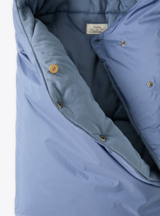 Sacco nanna in nylon upcycled - Azzurro | Il Gufo