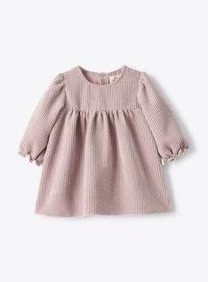 Corduroy dress - Violet | Il Gufo