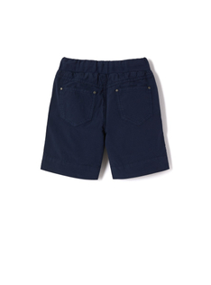 Poplin bermuda shorts - Blue | Il Gufo