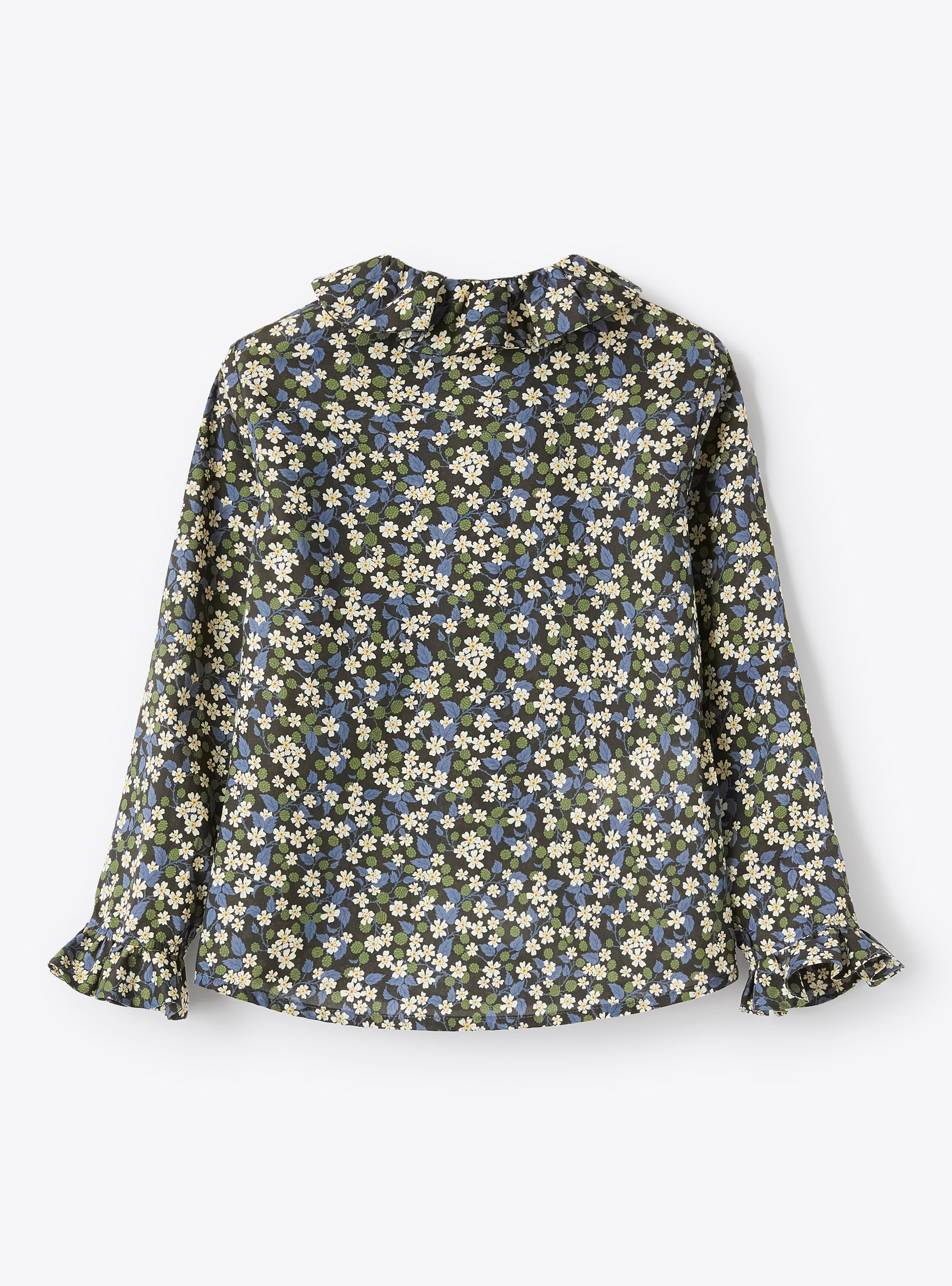 Green Liberty Fabric blouse - Green | Il Gufo
