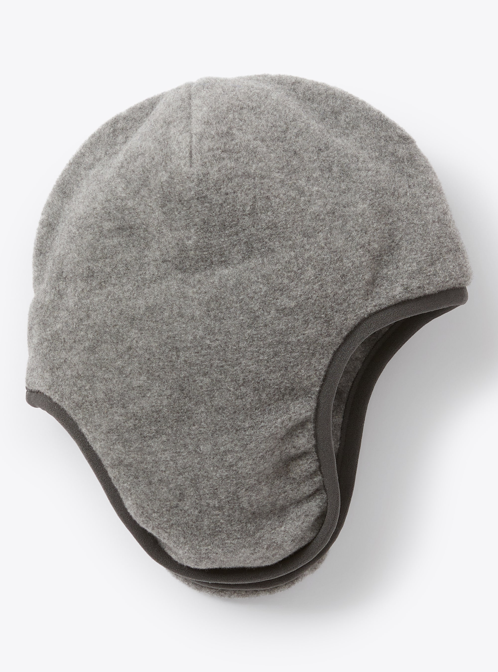 Babymütze aus Fleece - Grau | Il Gufo