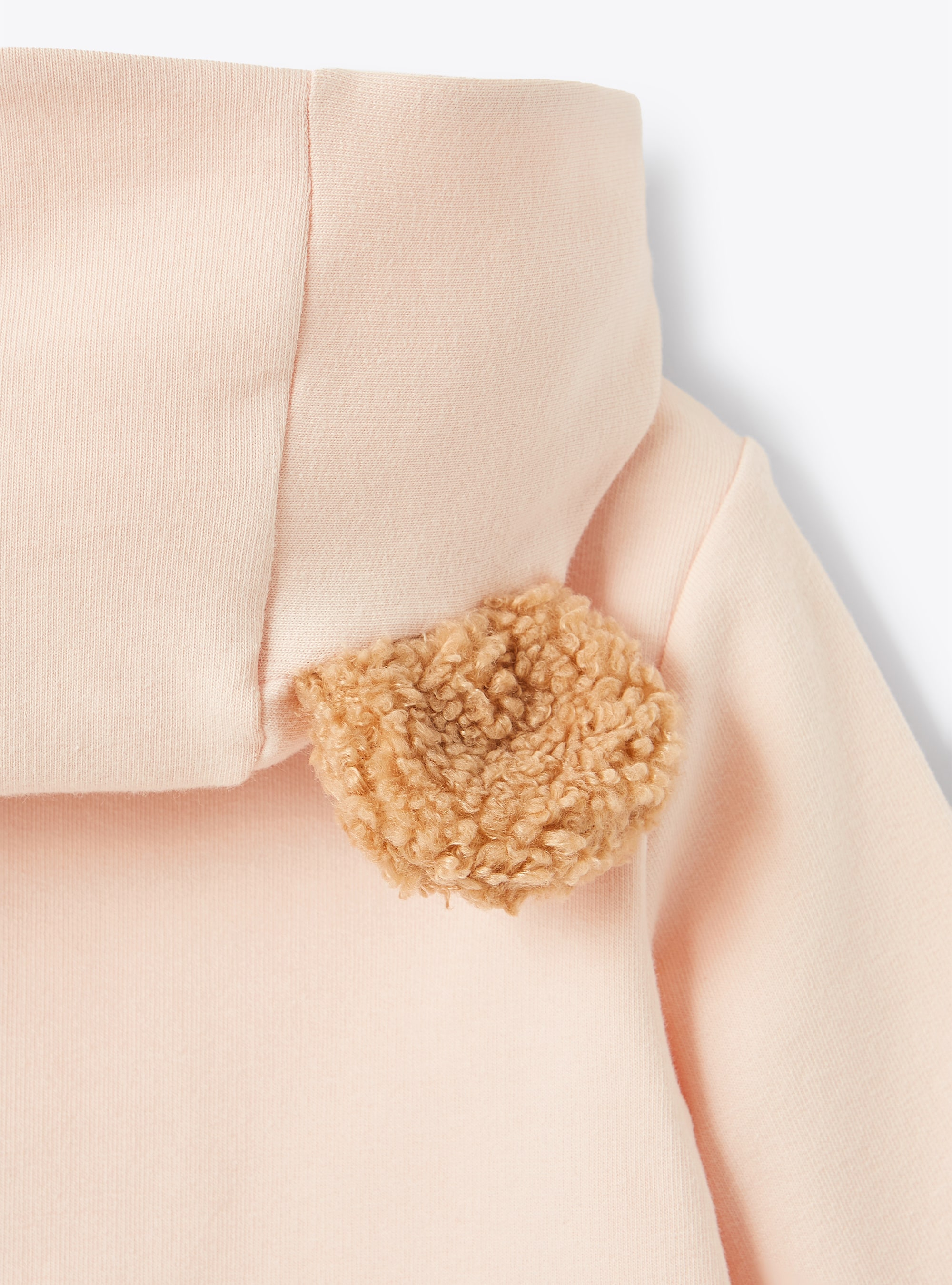 Baby-Sweatshirtjacke mit Reißverschluss - Rose | Il Gufo