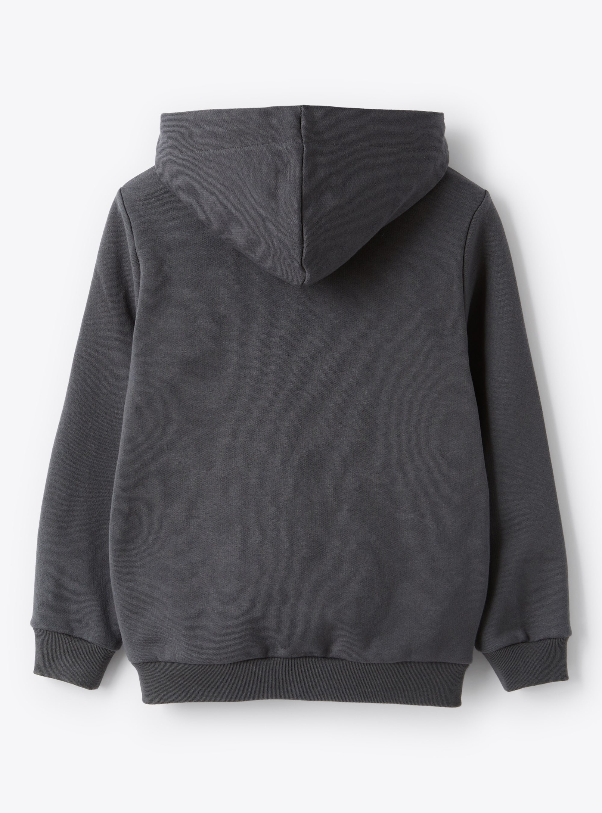 Sweatshirtjacke mit Kapuze anthrazit - Grau | Il Gufo