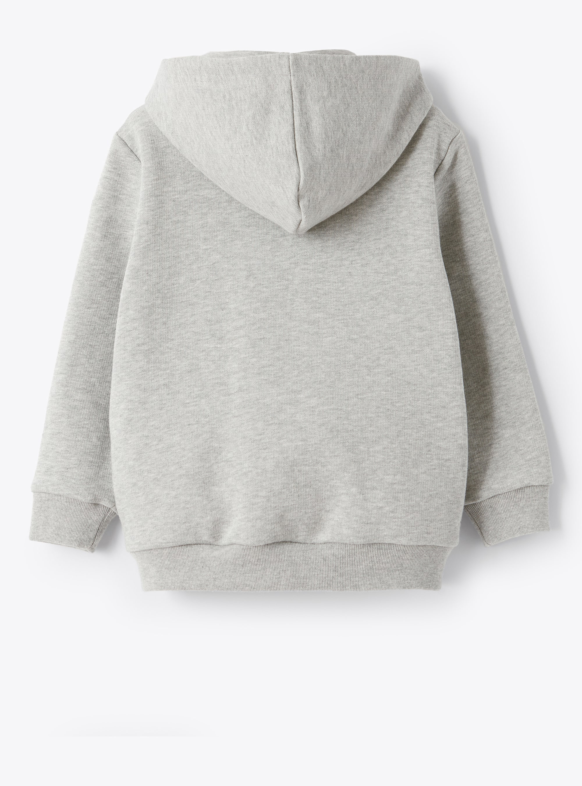 Kapuzensweatshirt mit Aufdruck - Grau | Il Gufo