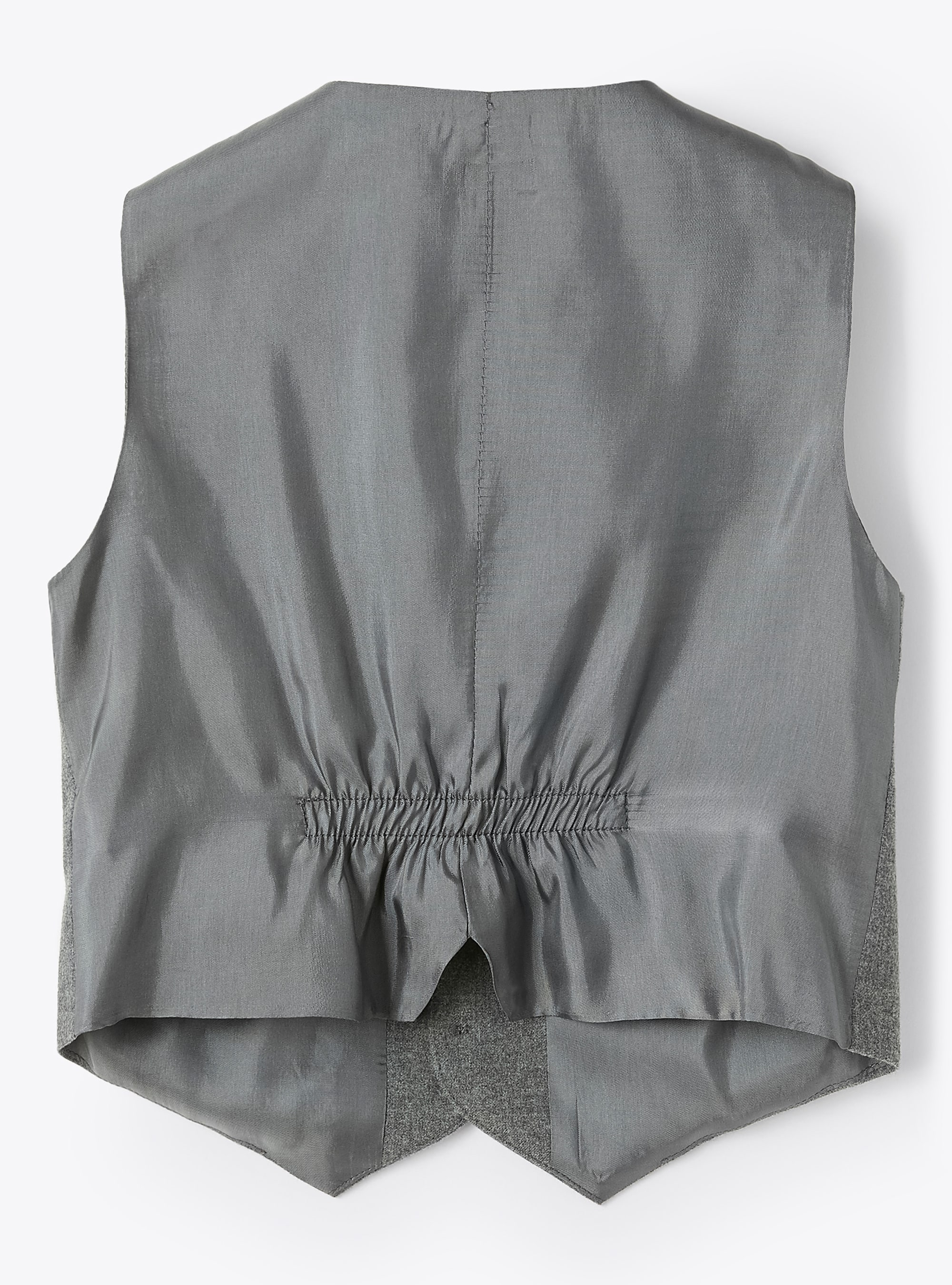 Grey technowool waistcoat - Grey | Il Gufo