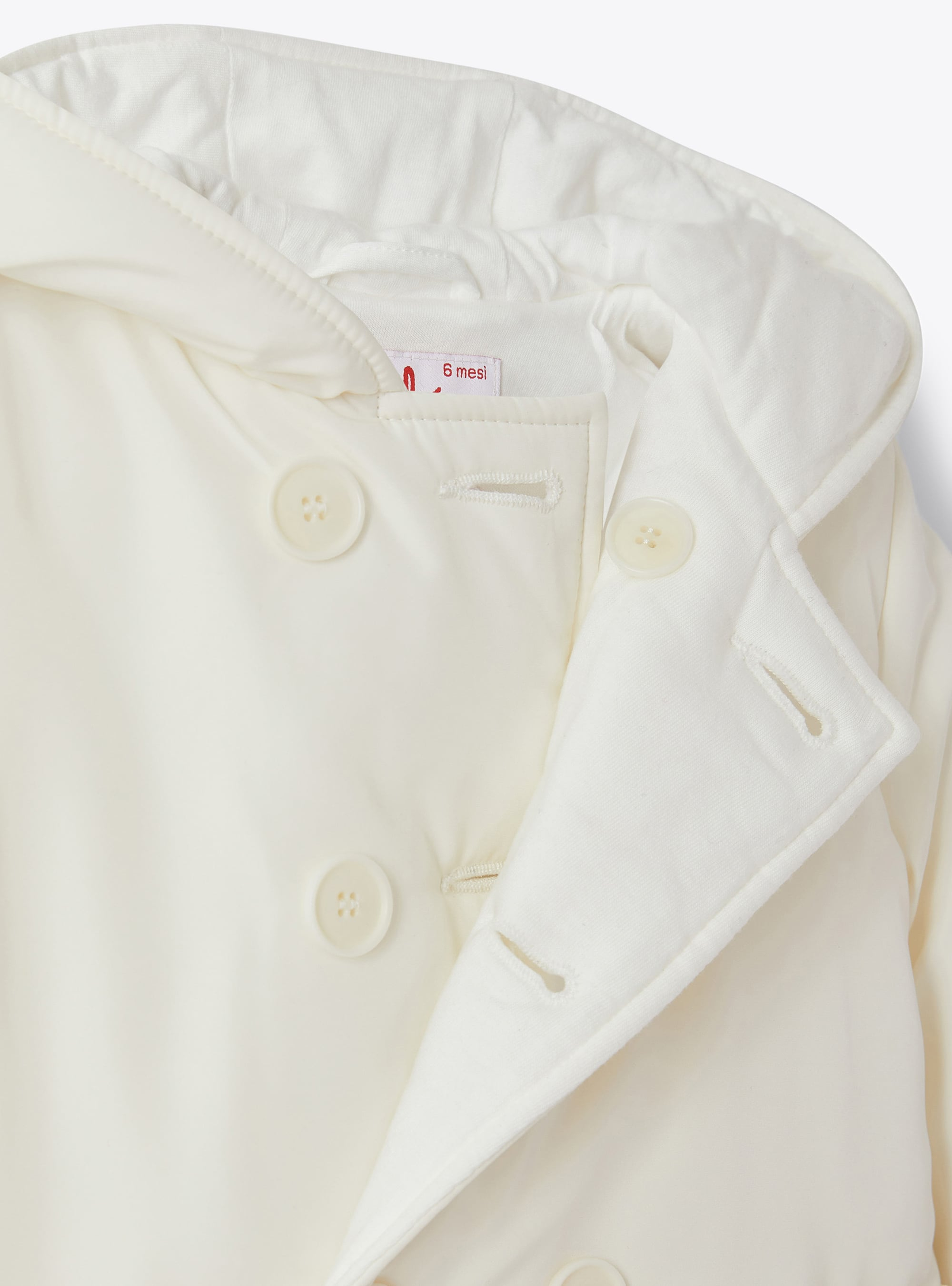 Short jacket with eco-friendly microfibre padding - Beige | Il Gufo