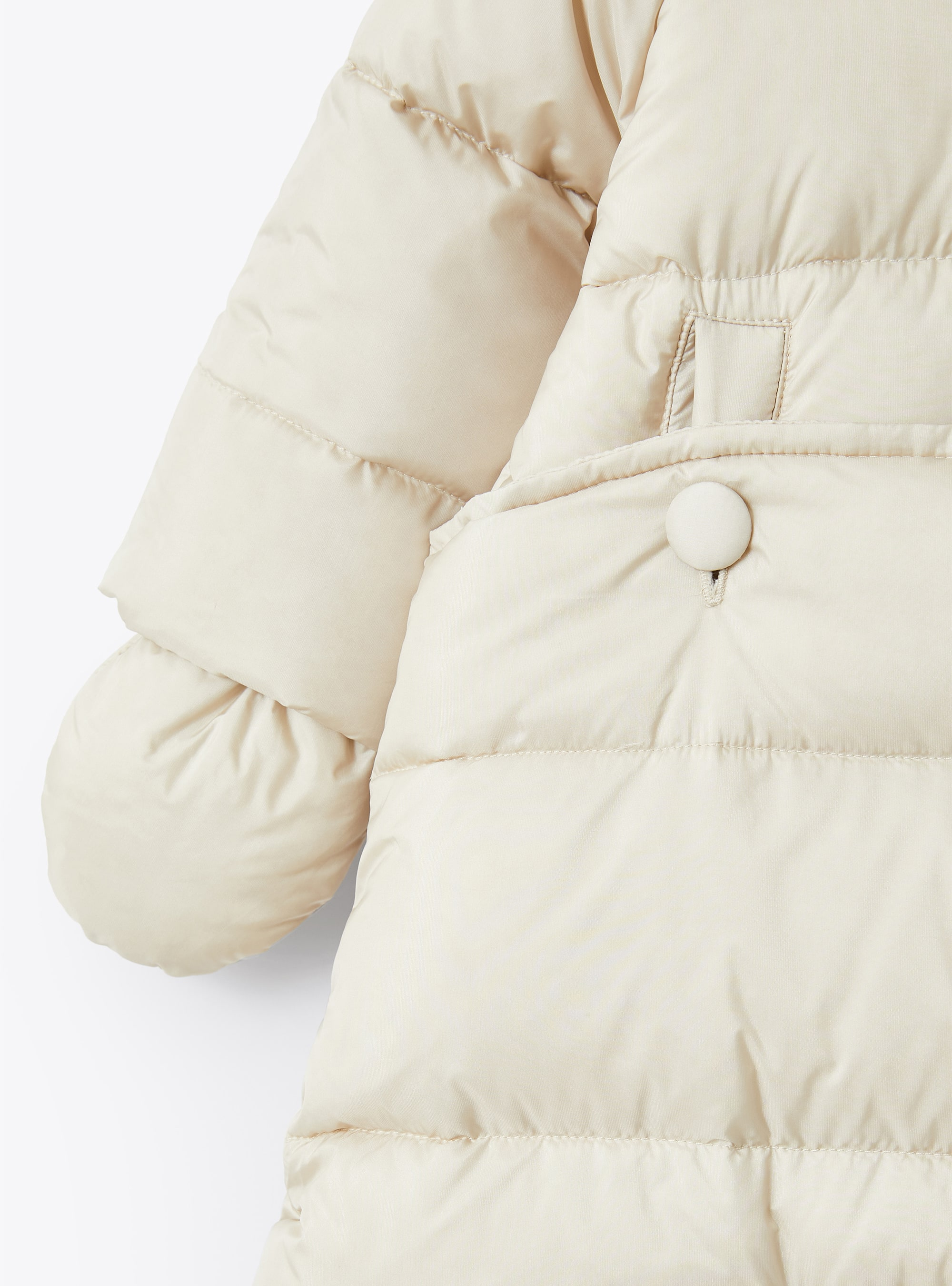 Set Jacke und Schlafsack aus Daunen - Beige | Il Gufo