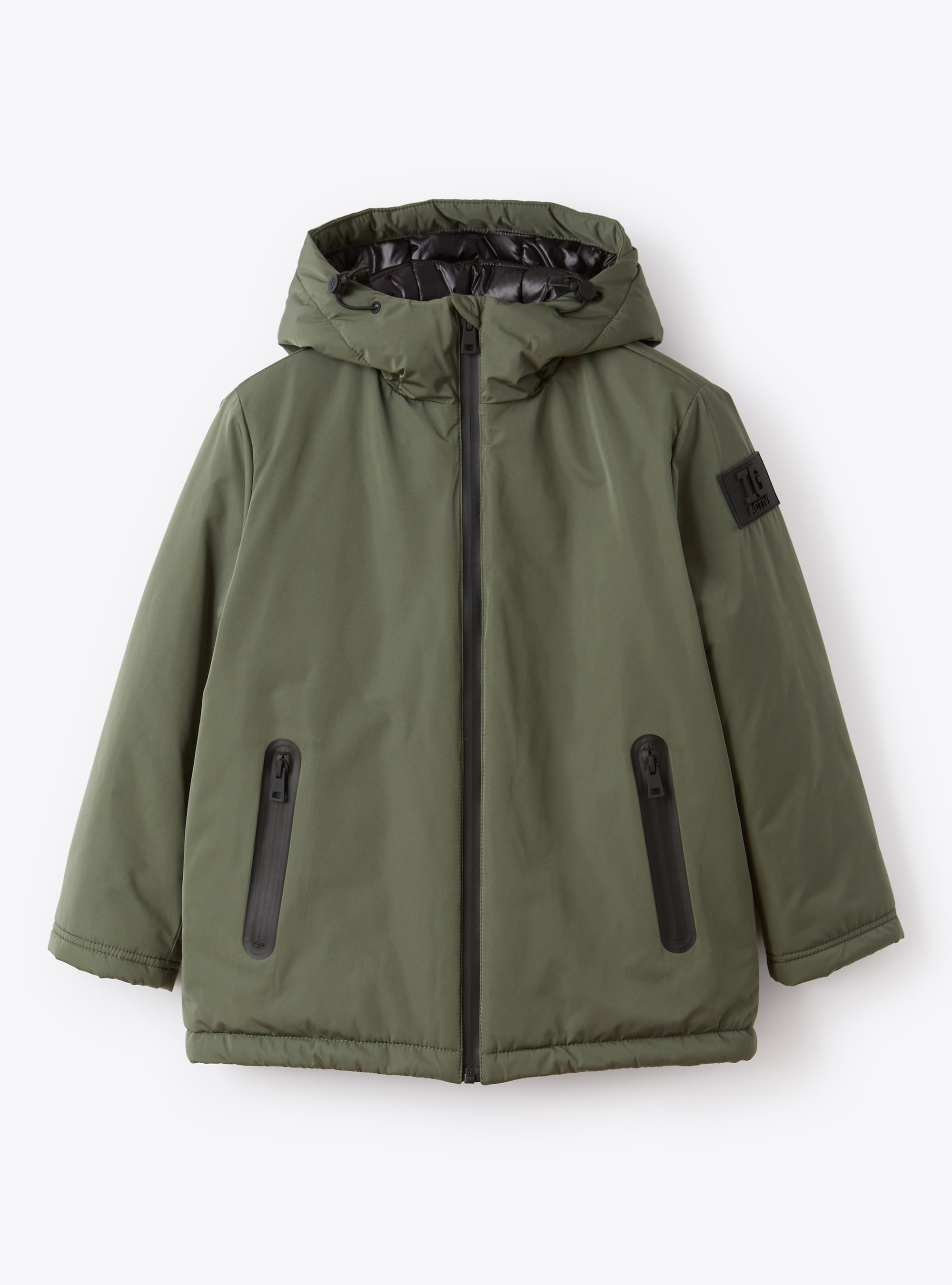 Winter hooded jacket with eco-friendly padding - Down Jackets - Il Gufo