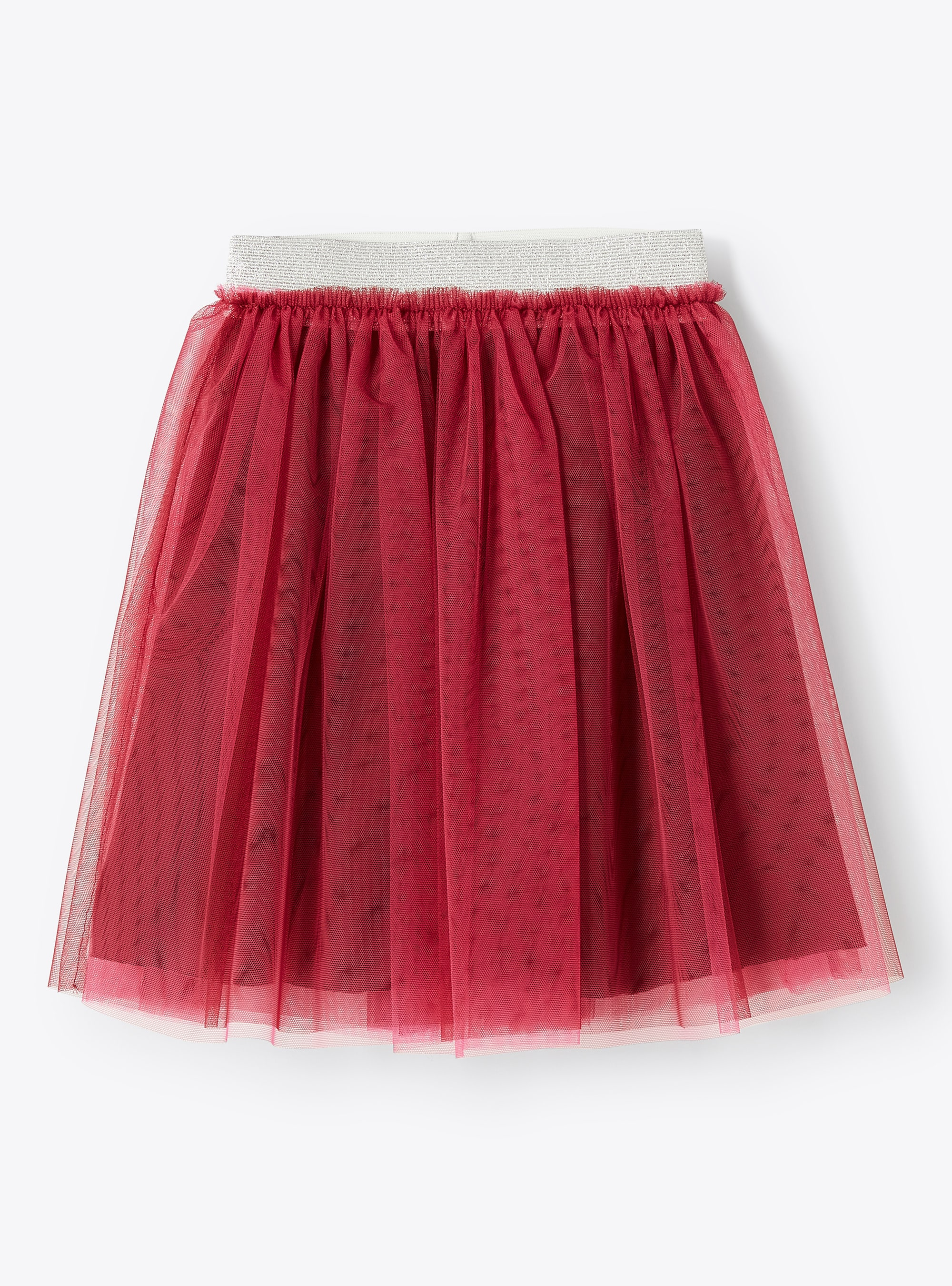 Красная юбка из тюля - Юбки - Il Gufo