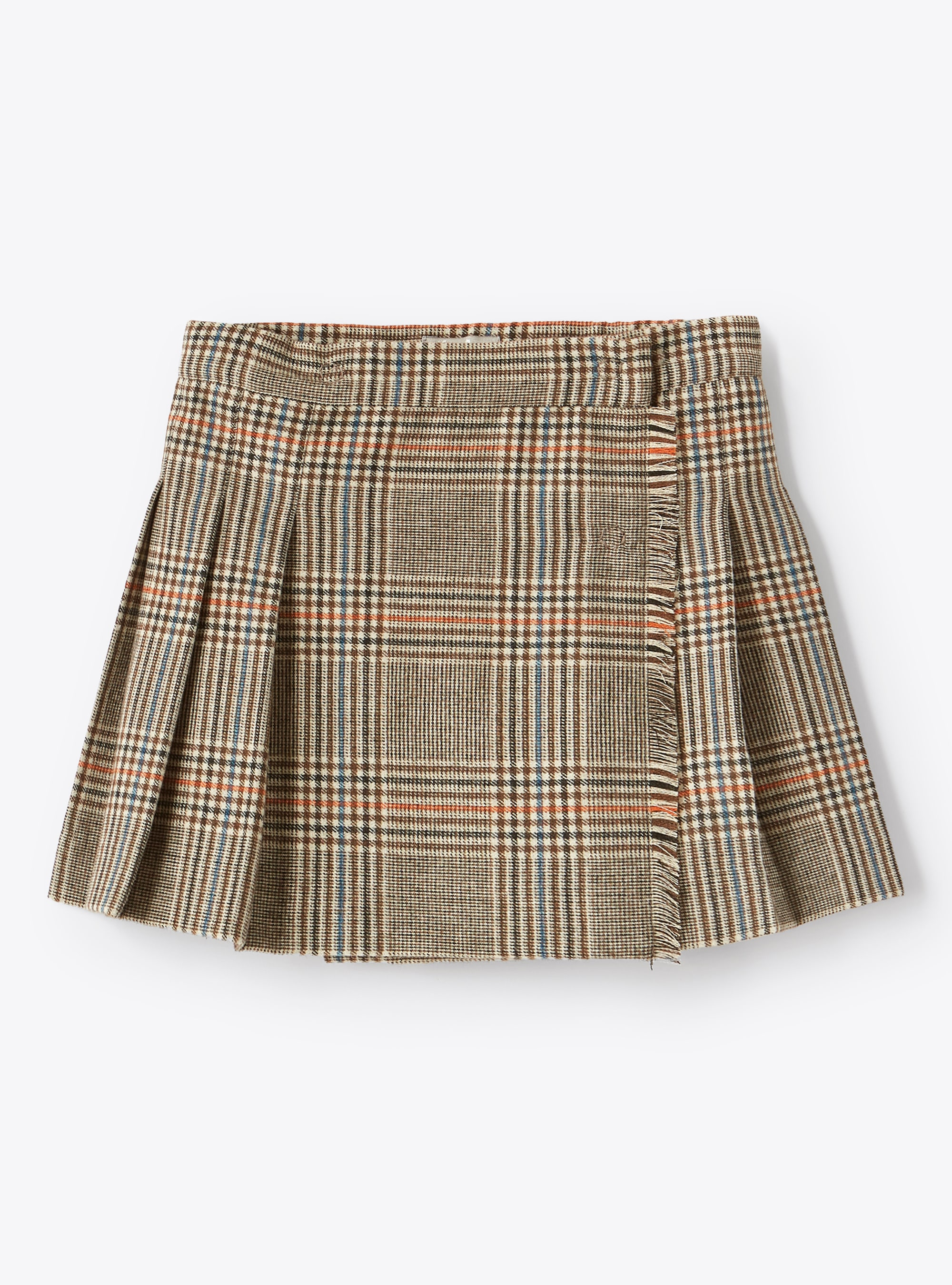 Check wrap skirt - Skirts - Il Gufo