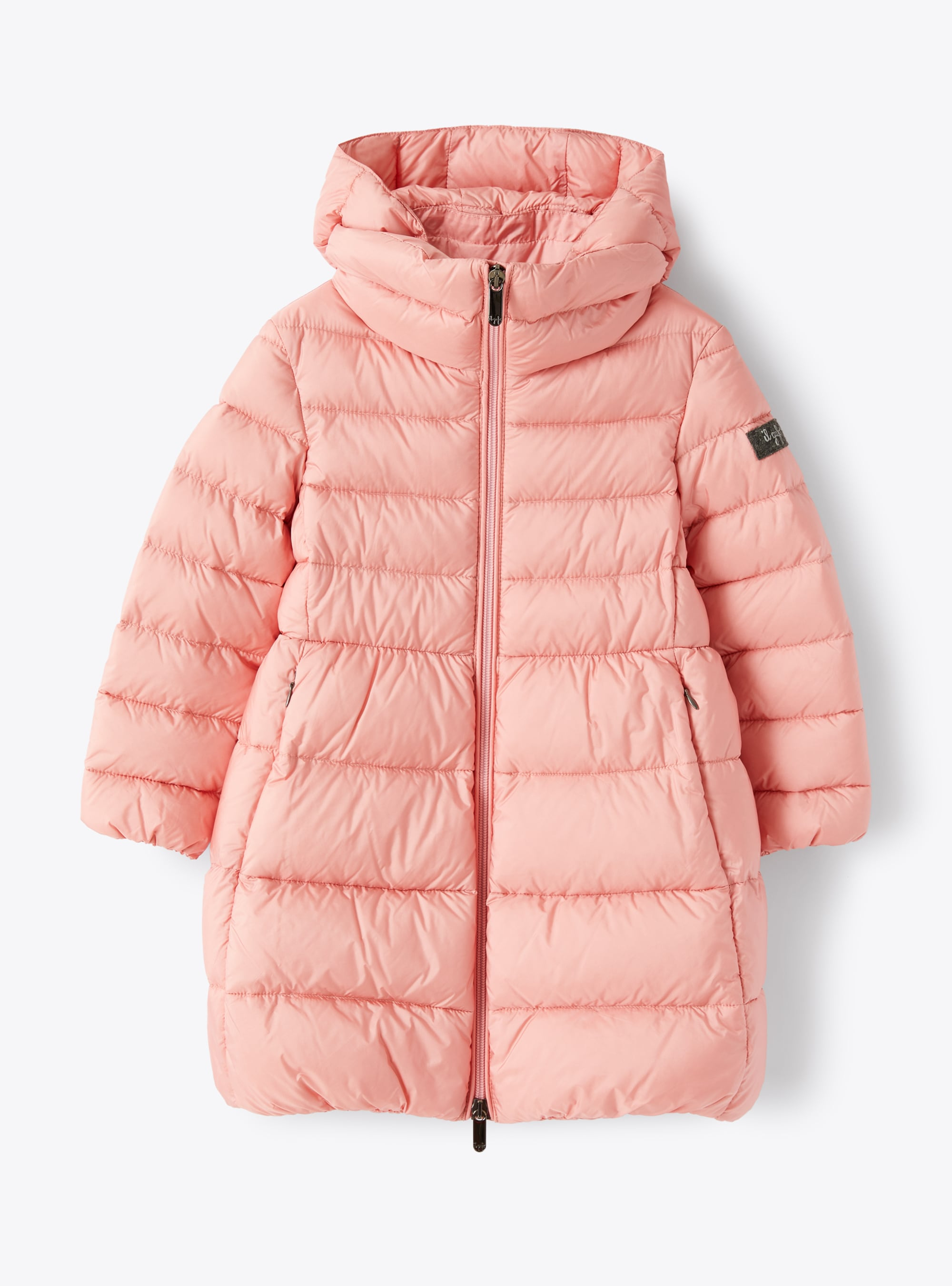 Pink cocoon down jacket - Pink | Il Gufo