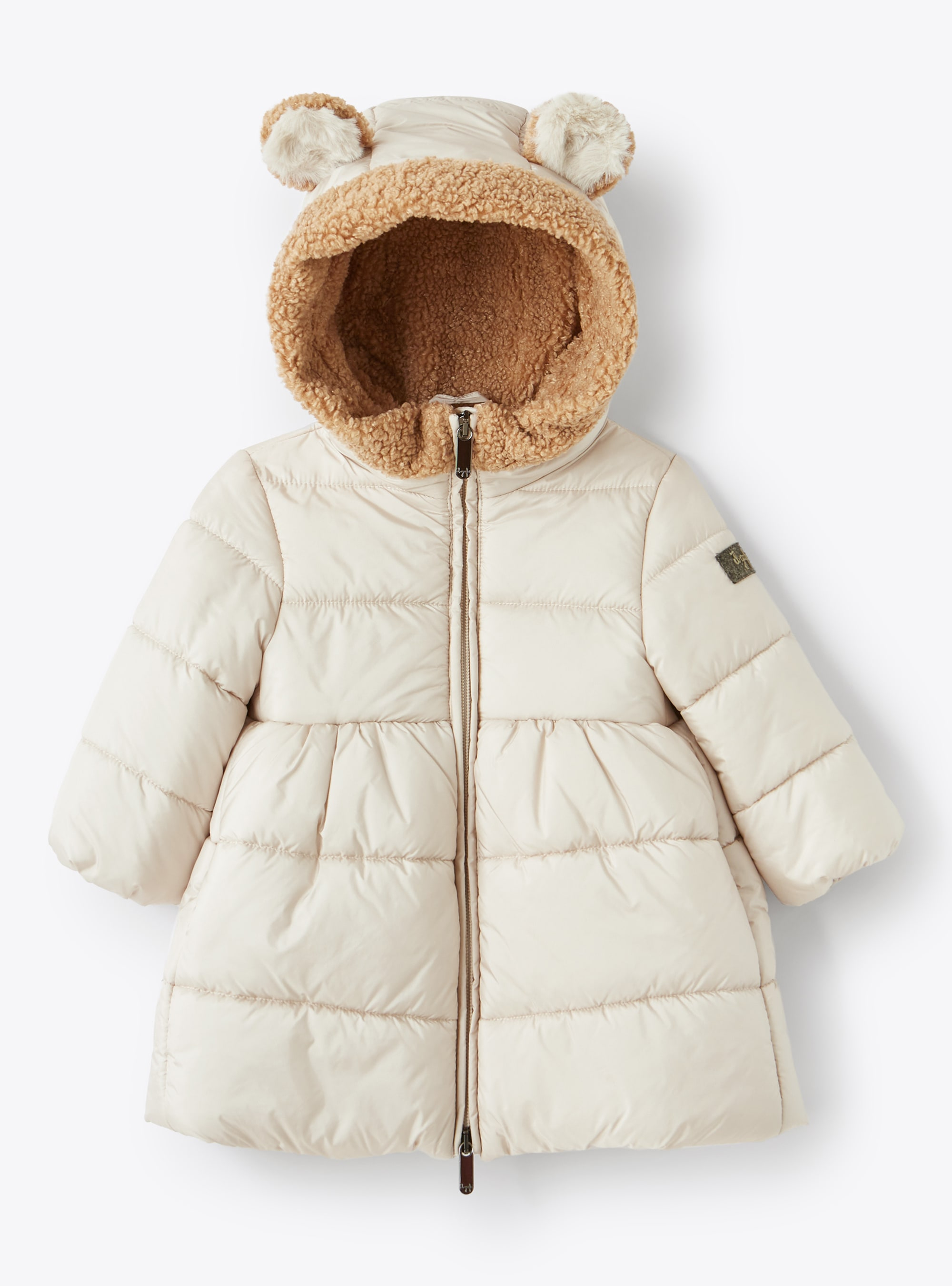 Baby girls' quilted jacket with eco-friendly padding - Down Jackets - Il Gufo