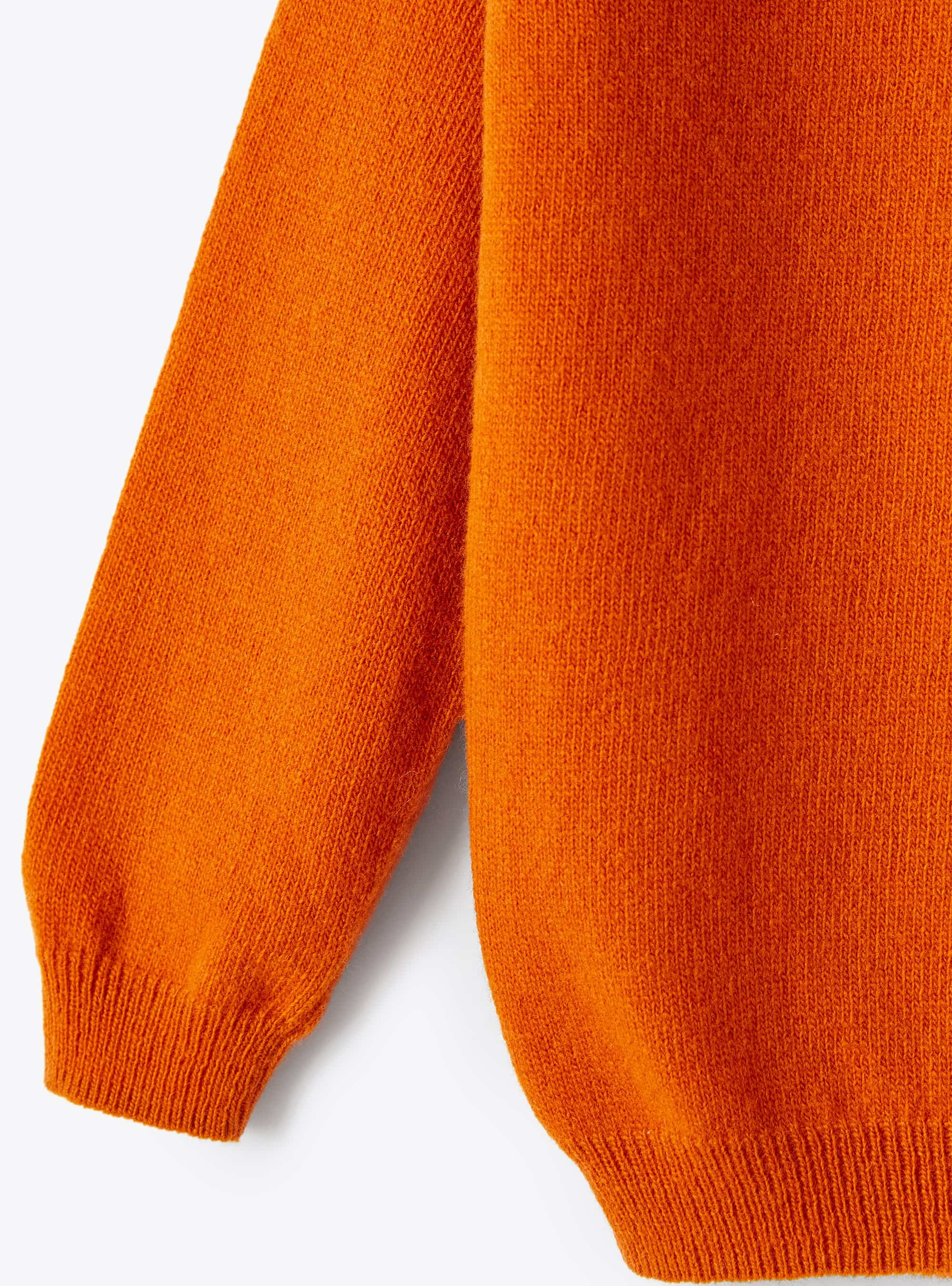 Dolcevita in lana merino arancio - Arancione | Il Gufo