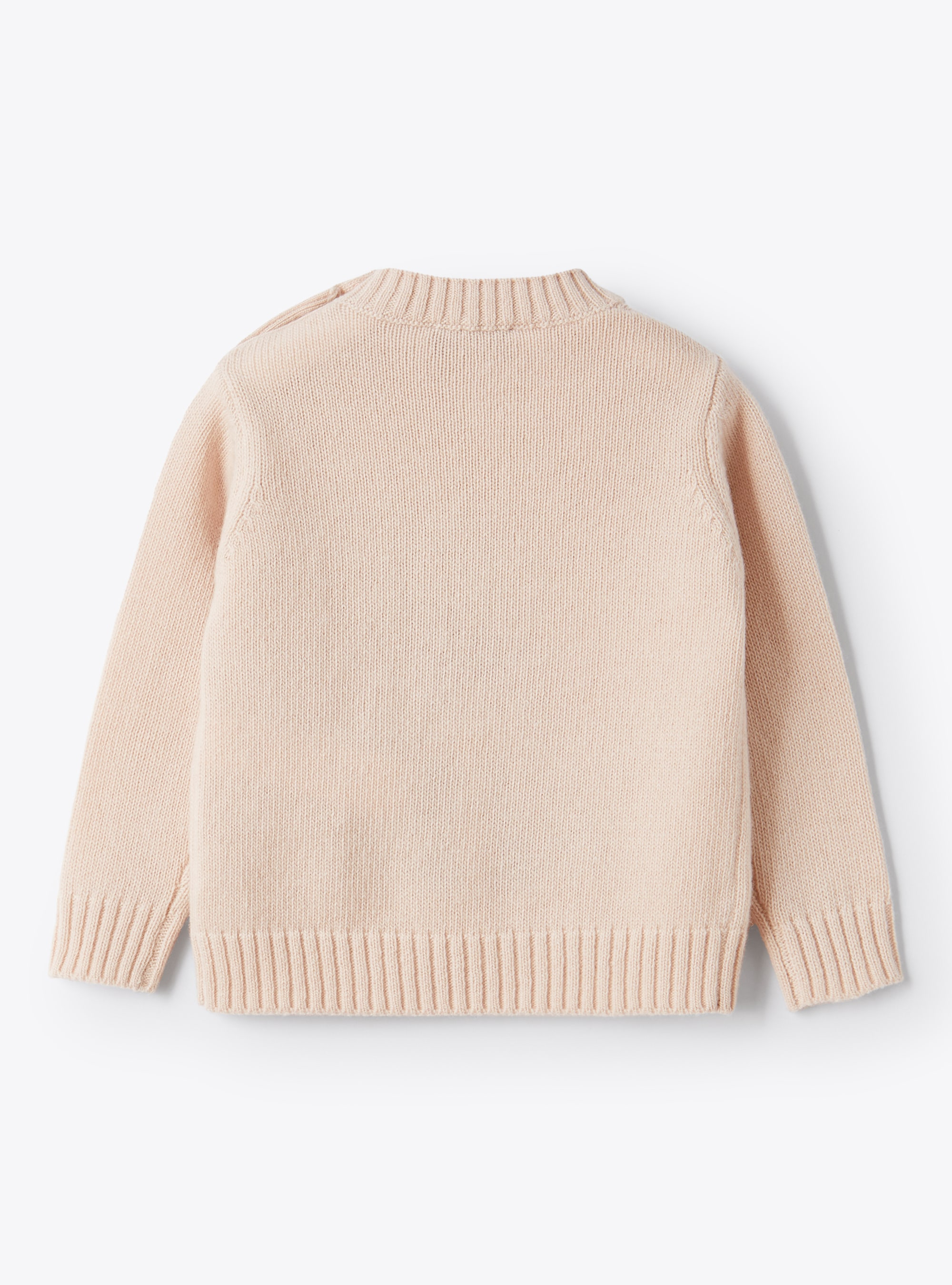 Pony embroidery pink sweater - Pink | Il Gufo